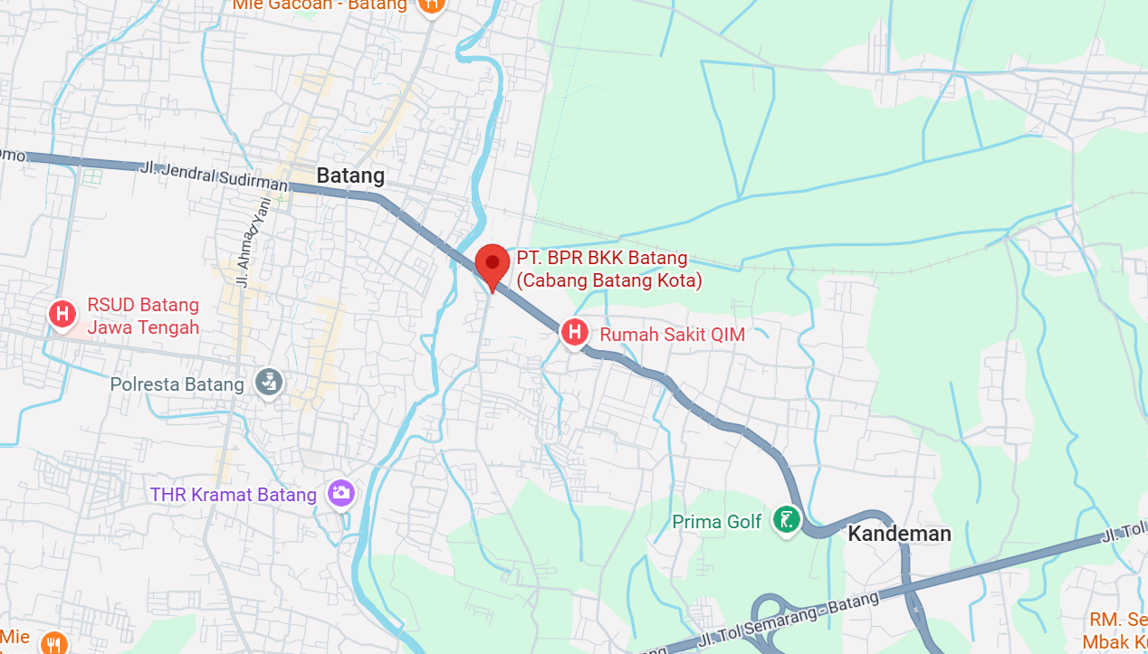 peta kantor cabang